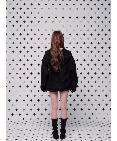 andwang kirakira スカート ブラック 黒 002 ANDWANG スカート kirakira volume ballon mini skirt : ZOZOTOWN