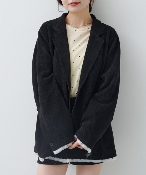 Kastane（カスタネ） ジャケット テーラードジャケット 「裏地付き