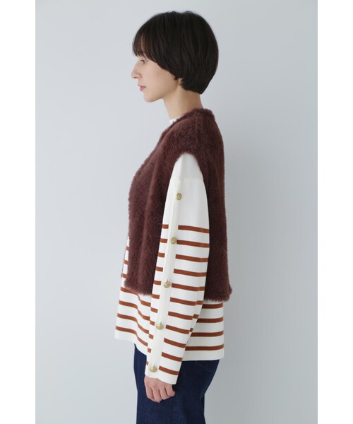 「human woman」 ベスト MEDIUM ブラック レディース_画像9