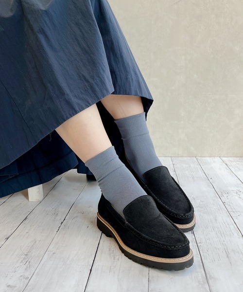 「Noubel Voug Relax」 シューズ 3L ブラック レディース_画像6