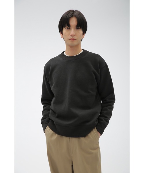 MHL. / ブラック / サイズM MHL.（エムエイチエル） スウェットカットソー LARGE ブラック メンズ