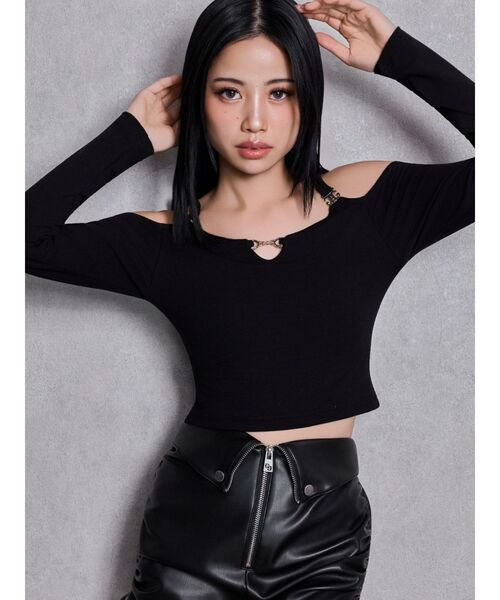 GYDA（ジェイダ） tシャツ Symmetry GYDAバインダートップス