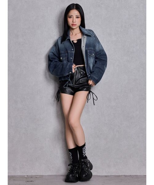 ♡GYDA♡ ダウン トップス GYDA（ジェイダ） tシャツ Symmetry GYDAバインダートップス