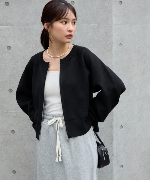 MONO-MART（モノマート） ニットカーディガン FREE ブラック