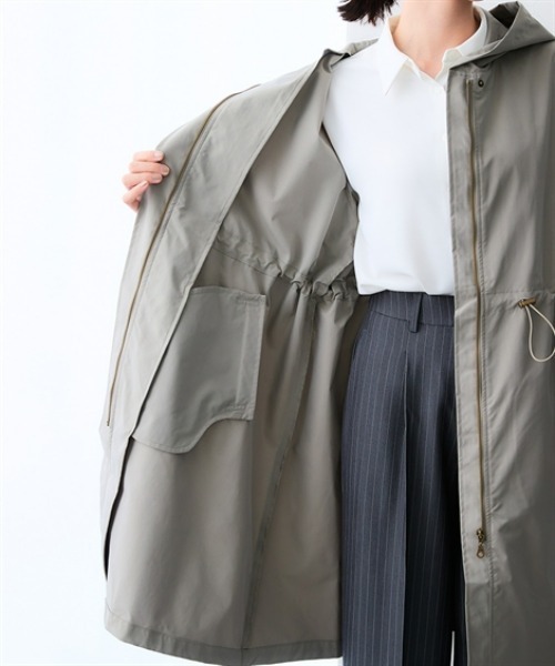 7days Life Styling ダッフルコート コート 防花粉ドロストロング