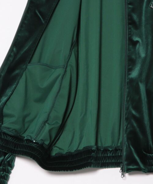 BREATH SCRIPT LOGO PIPING VELOUR JACKET メンズ : ZOZOTOWN Yahoo!店