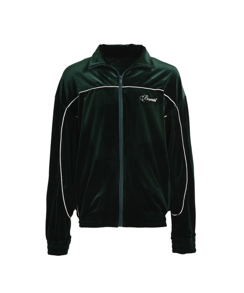 ジャージ BREATH SCRIPT LOGO PIPING VELOUR JACKET BREATH SCRIPT LOGO PIPING VELOUR JACKET メンズ : ZOZOTOWN Yahoo!店
