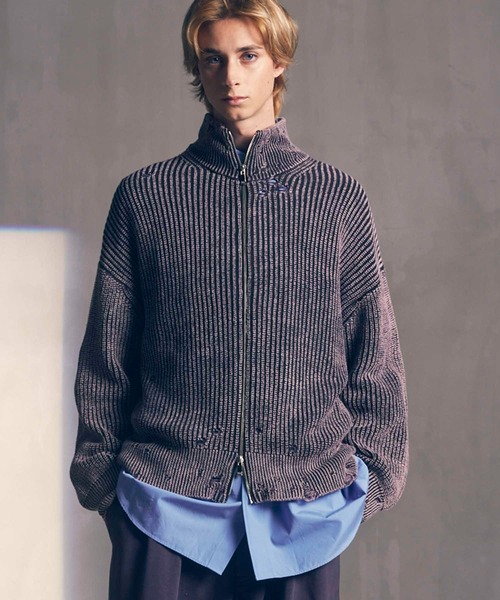 MAISON SPECIAL（メゾンスペシャル） ニットカーディガン 0 ブラック