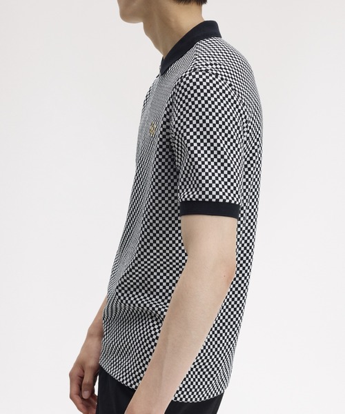FRED PERRY（フレッドペリー） ポロシャツ 半袖 Chequerboard Polo