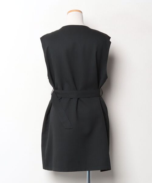 「DISCOAT」 ベスト M ブラック レディース_画像2