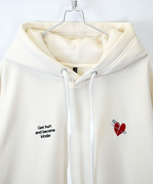 「Starting Over」 プルオーバーパーカー L ブラック メンズ_画像2