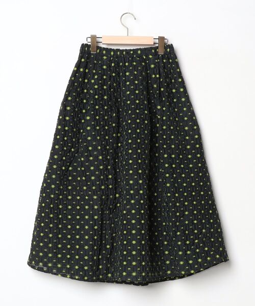 「ELENDEEK」 フレアスカート 02 ブラック レディース_画像2