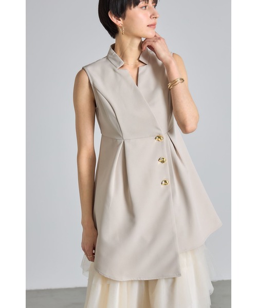 「&. NOSTALGIA」 ベスト M ブラック レディース_画像5