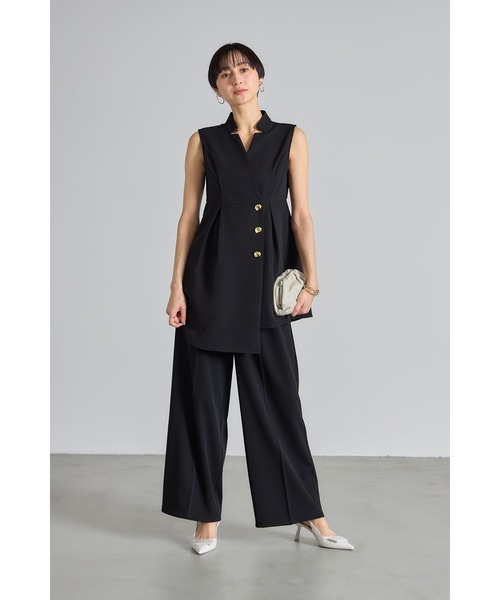 「&. NOSTALGIA」 ベスト M ブラック レディース_画像9