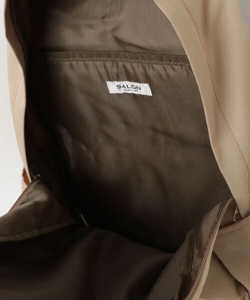 「SALON adam et rope'」 ワンポイントリュック - ベージュ レディース_画像4