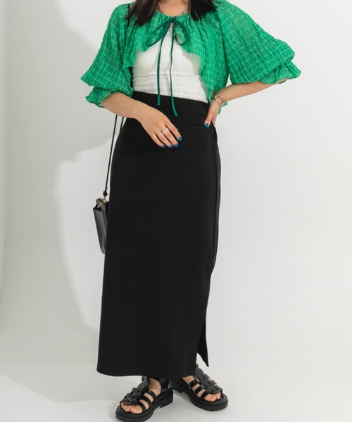 「nemne store」 長袖ブラウス フリー ブラック レディース_画像3