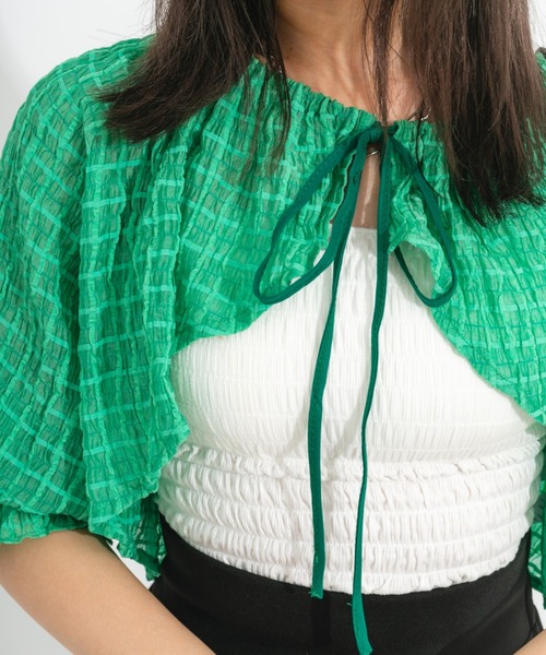 「nemne store」 長袖ブラウス フリー ブラック レディース_画像5