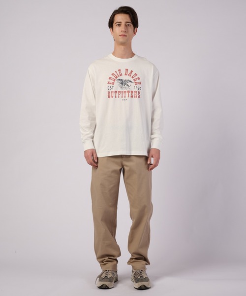 Eddie Bauer（エディーバウアー） tシャツ グラフィック 長袖Tシャツ