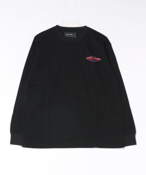 Eddie Bauer（エディーバウアー） tシャツ グラフィック 長袖Tシャツ