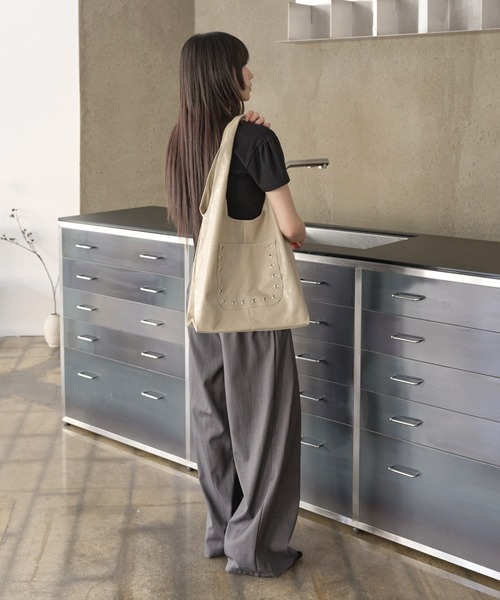 「UNE MANSION」 トートバッグ ONE SIZE ベージュ レディース_画像7