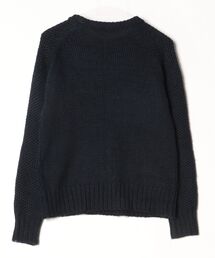 「blanc basque」 長袖ニット - ネイビー レディースの画像2