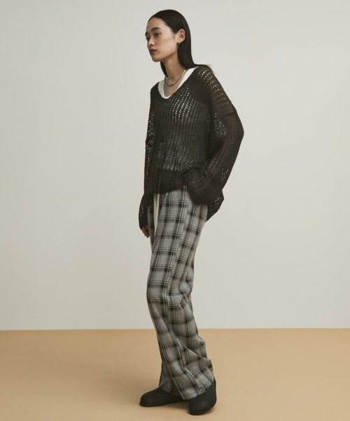 「MERLOT」 イージーパンツ FREE ピンク レディース_画像3