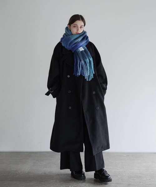 「SOCCE」 ストール F グリーン メンズ_画像3