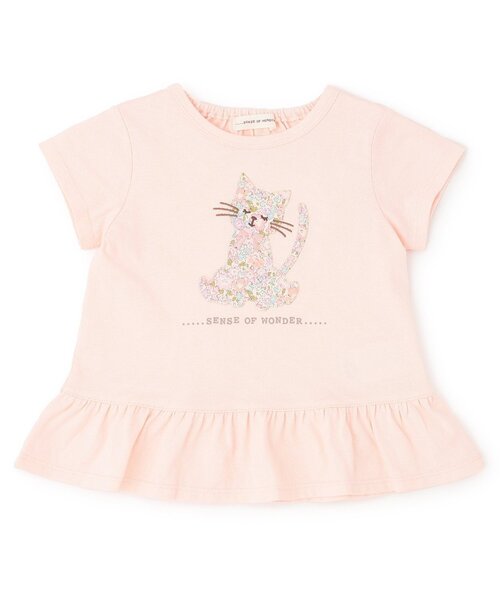 sense of wonder tシャツ リバティcat半袖Tシャツ キッズ 子供服