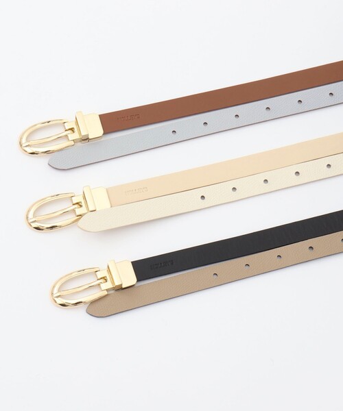 NOLLEY'S（ノーリーズ） ベルト リバーシブルベルト15 レディース