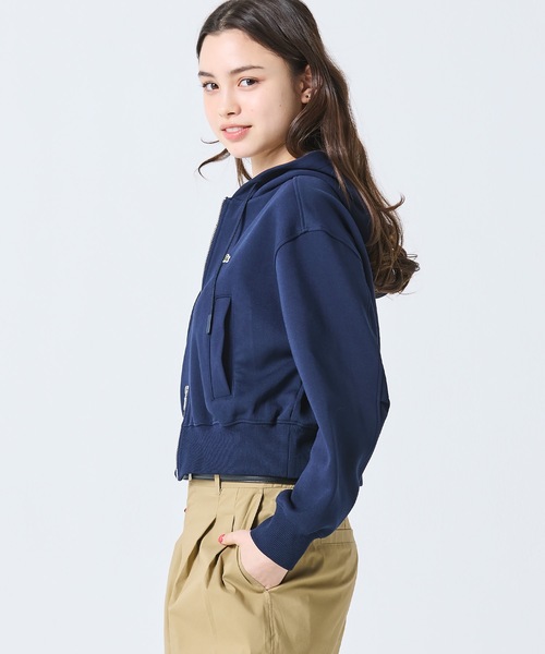 LACOSTE（ラコステ） パーカー ダブルフェイスジャージジップ