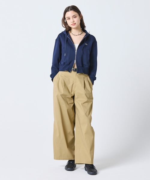 LACOSTE（ラコステ） パーカー ダブルフェイスジャージジップ