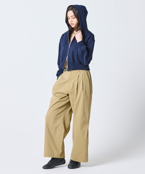 LACOSTE（ラコステ） パーカー ダブルフェイスジャージジップ
