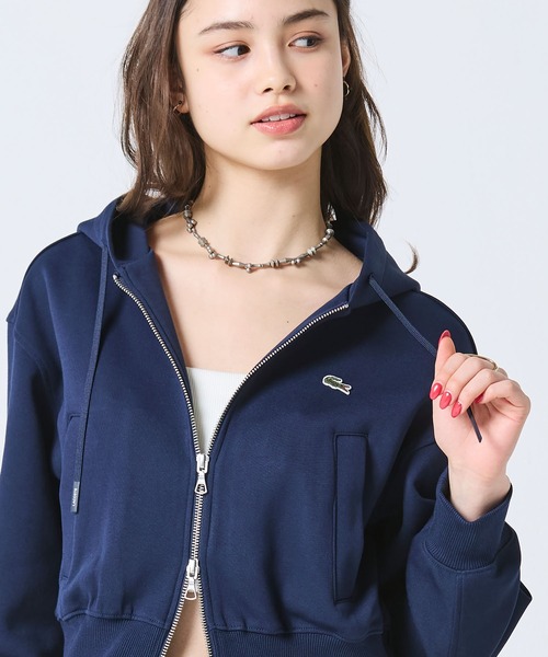 LACOSTE（ラコステ） パーカー ダブルフェイスジャージジップ