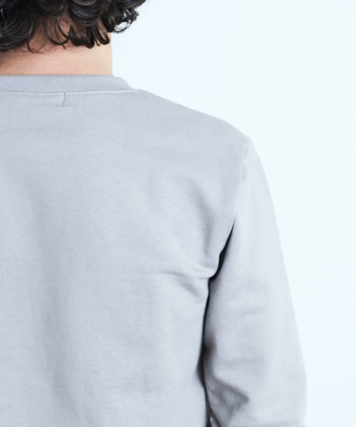 「Magine」 スウェットカットソー 46 ブラック メンズ_画像5