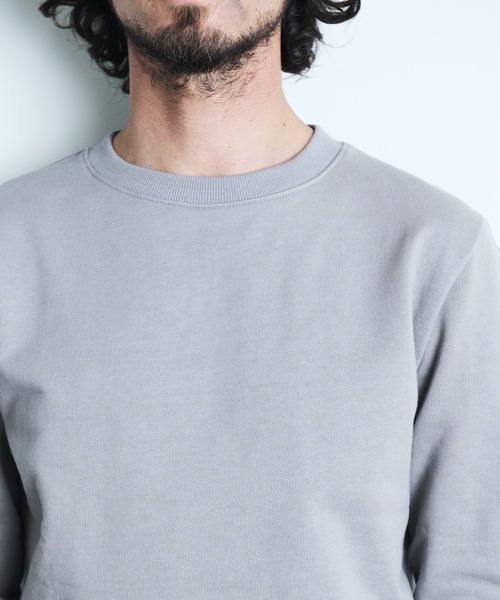 「Magine」 スウェットカットソー 46 ブラック メンズ_画像7