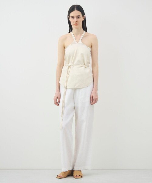 BASERANGE（ベースレンジ） ブラウス シャツ BASERANGE MAR TOP シルク