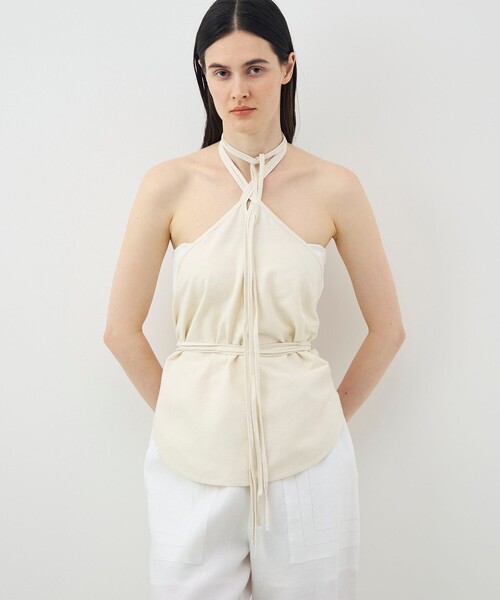 BASERANGE（ベースレンジ） ブラウス シャツ BASERANGE MAR TOP シルク