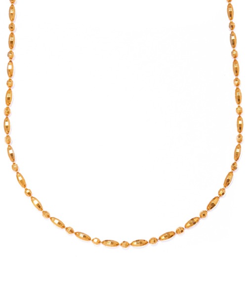 ネックレス 「les bon bon」botanica chloro necklace/ボタニカ クロロ ネックレス ゴールド BOB866の画像