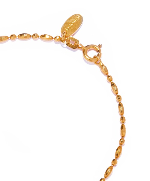 ネックレス 「les bon bon」botanica chloro necklace/ボタニカ クロロ ネックレス ゴールド BOB866の画像