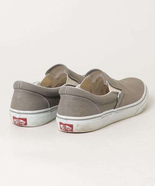 「VANS」 スリッポン 27.5cm グレー メンズ_画像2