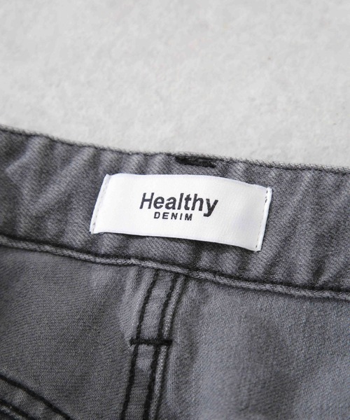 「Healthy denim」 デニムパンツ 23 ブルー レディース_画像4