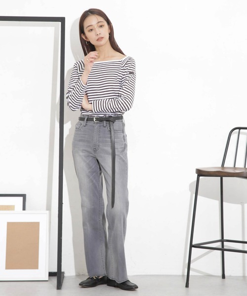 「Healthy denim」 デニムパンツ 23 ブルー レディース_画像6