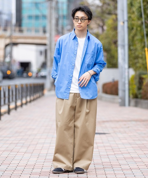 RAGEBLUE（レイジブルー） ワイドパンツ チノパン Extra Chino Twill