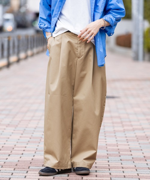 RAGEBLUE（レイジブルー） ワイドパンツ チノパン Extra Chino Twill