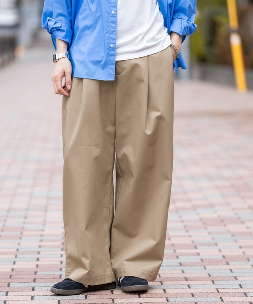 RAGEBLUE（レイジブルー） ワイドパンツ チノパン Extra Chino Twill