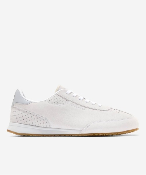 【新品未使用】COLE HAAN ホワイトスニーカー COLE HAAN グランドクロスコート レザースニーカー ホワイト 23