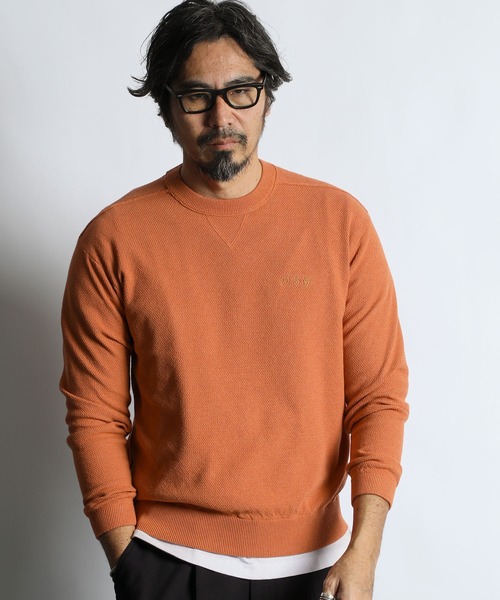 THE DUFFER OF ST.E Gジャン切替ニット Lサイズ The DUFFER of ST.GEORGE（ザダファーオブセントジョージ） セーター