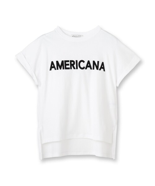 【新品・未使用】アメリカーナ Americana Tシャツ AMERICANA（アメリカーナ） tシャツ 追加「AMERICANA/アメリカーナ