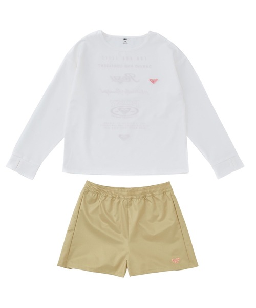 ラッシュガード ROXY キッズ BRIGHT RIDE その他ラッシュガード 「2026年春夏モデル」 キッズ 子供 女の子