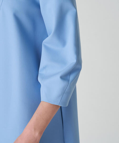 「BALLSEY」 7分袖ワンピース 36 ネイビー レディースの画像